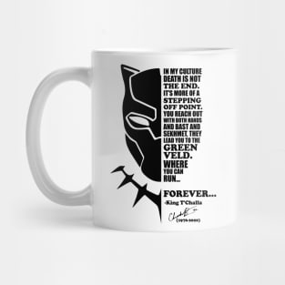 Chadwick Boseman Black Panther Quote Mug